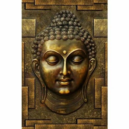 Hanging Buddha face